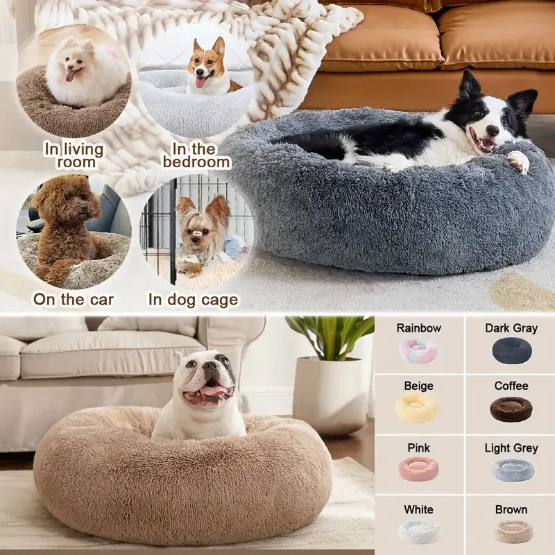 FluffNest™ – Fluffy Dog Bed