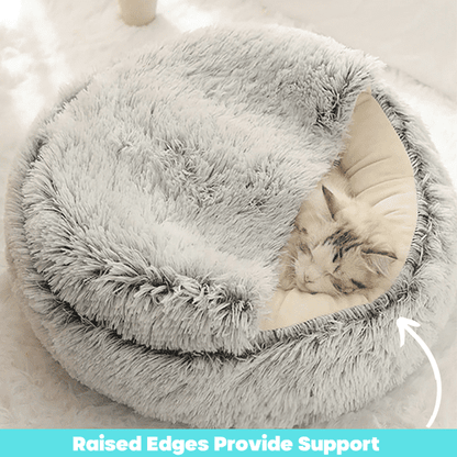 CalmPurr™ – Anti-Anxiety Cat Bed