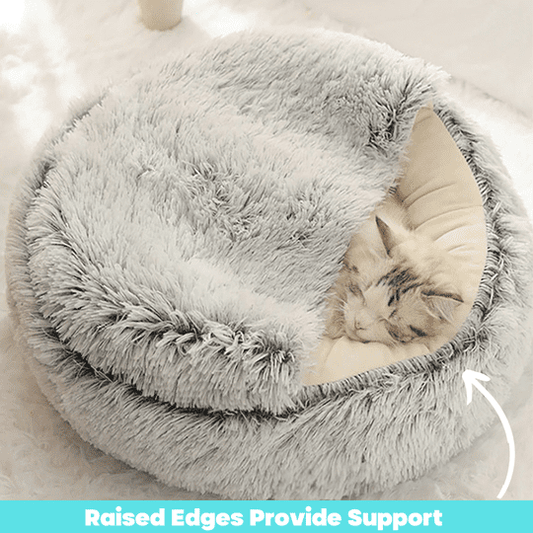 CalmPurr™ – Anti-Anxiety Cat Bed