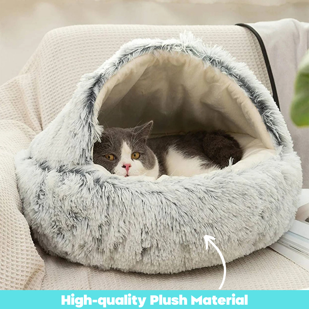 CalmPurr™ – Anti-Anxiety Cat Bed